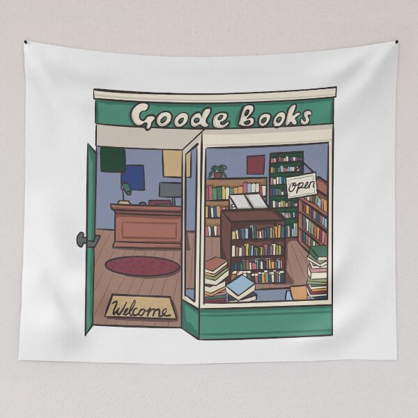 Item preview, Goode Books Bookstore designed and sold by Danielle Seay.