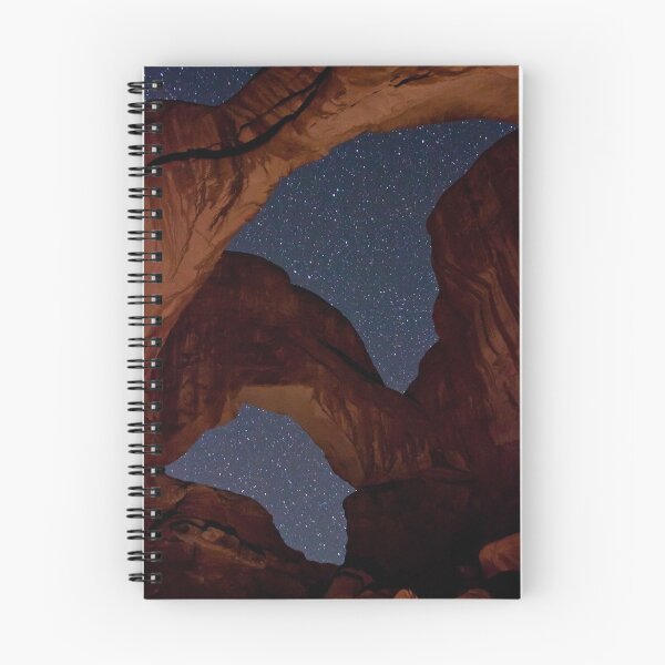 Item preview, Double Arch on a Starry Night  designed and sold by Spencer Dickson.