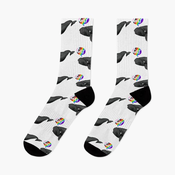 Item preview, Say Gay (whale says gay) designed and sold by Olivia V. Ambrogio.