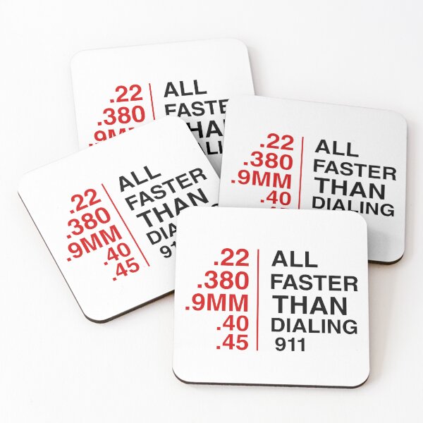 Item preview, All faster than dialing 911 designed and sold by SpecArt.