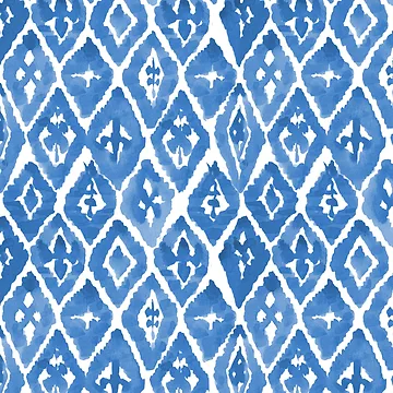 Artwork thumbnail, indigo mosaic pattern by sofiahawk