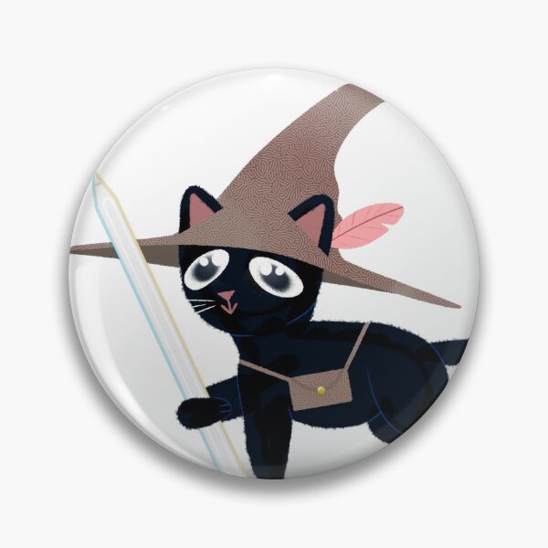 Item preview, Procreate Witch Cat designed and sold by GingerrPup.