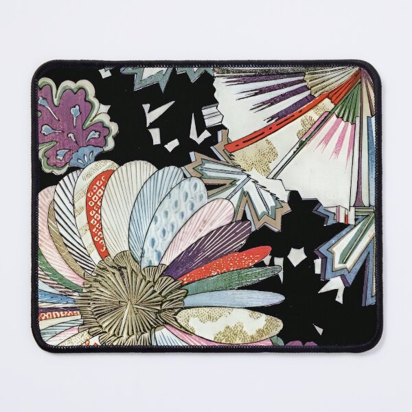 Item preview, Antique Floral Japanese Textile Design designed and sold by Karianne Potter.