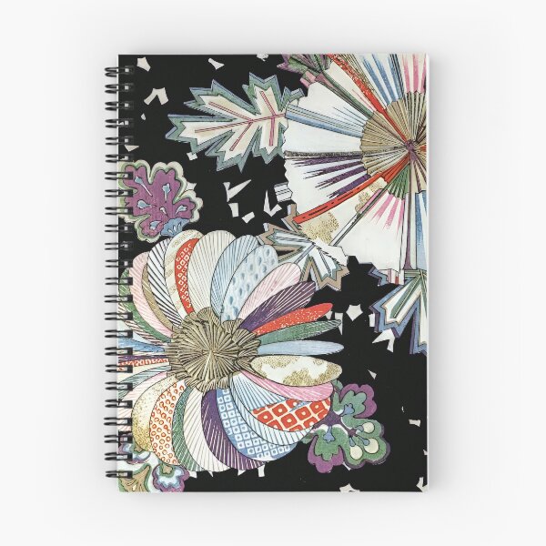 Item preview, Antique Floral Japanese Textile Design designed and sold by Karianne Potter.