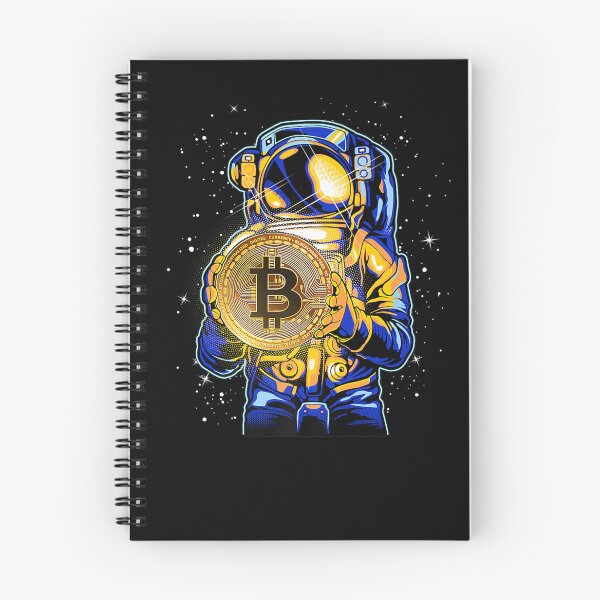 Item preview, BITCOIN ASTRONAUT CRYPTO CURRENCY ART FUTURE MINIMAL DESIGN designed and sold by sobriowslen.