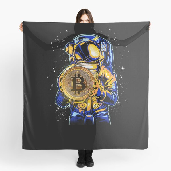 Item preview, BITCOIN ASTRONAUT CRYPTO CURRENCY ART FUTURE MINIMAL DESIGN designed and sold by sobriowslen.