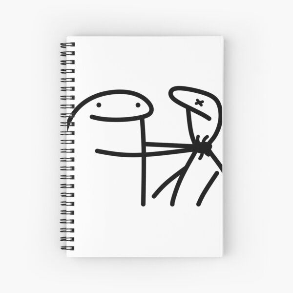 Confused Flork meme Spiral Notebook for Sale by onlyheba in 2023