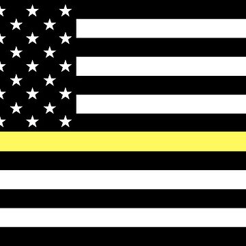 police flag yellow