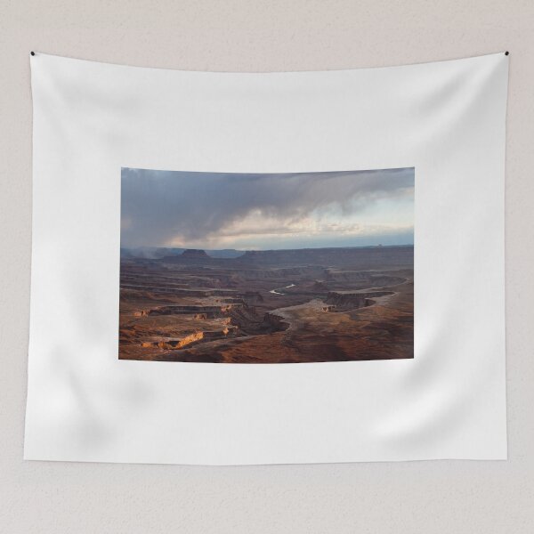 Item preview, Storm arrives at sunset - Green River Overlook, Canyonlands National Park designed and sold by Spencer Dickson.