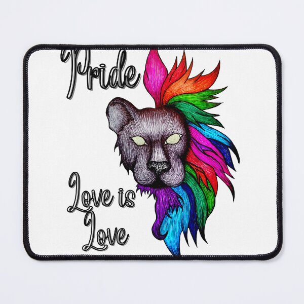 Item preview, Pride LGBTQ Lion/ Lioness Design designed and sold by Inspired Chaos Studio.