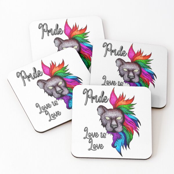 Item preview, Pride LGBTQ Lion/ Lioness Design designed and sold by Inspired Chaos Studio.