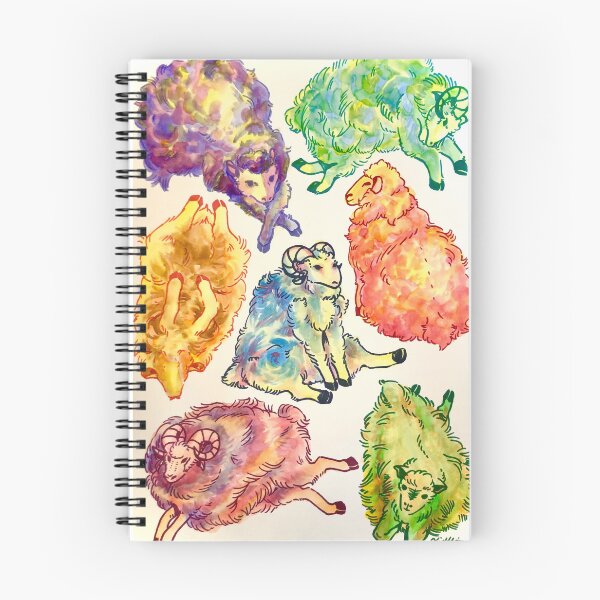 Item preview, Colorful Sheep designed and sold by Twillis7-.