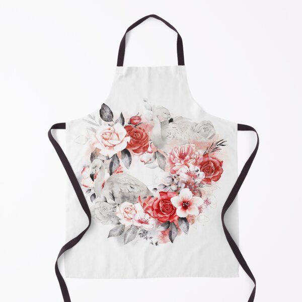 Item preview, Flamingo Foral Reef designed and sold by Nola Lee Kelsey.