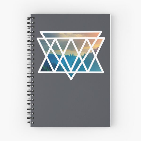 Item preview, Sacred Geometry Triangles - Misty Forest Classic designed and sold by Teatea321.
