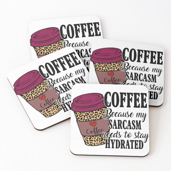 Item preview, Coffee & Sarcasm designed and sold by Kaylerdawn.