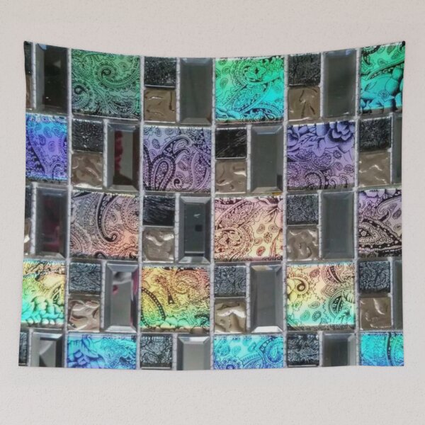 Item preview, Pastel mosaic designed and sold by FGCART.