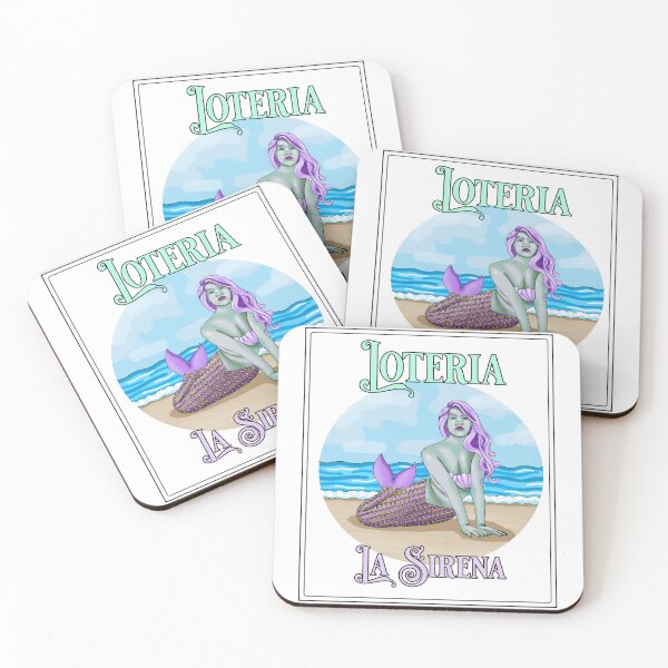 Item preview, Loteria - La Sirena designed and sold by bigolclown.