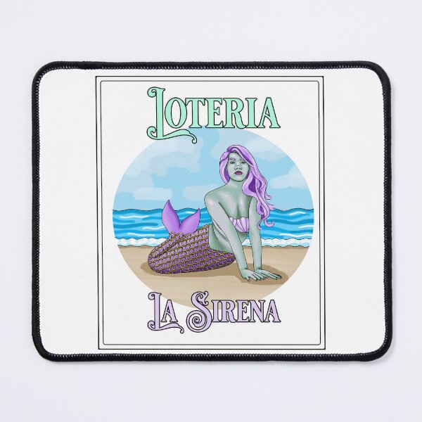 Item preview, Loteria - La Sirena designed and sold by bigolclown.