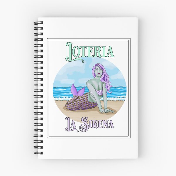 Item preview, Loteria - La Sirena designed and sold by bigolclown.