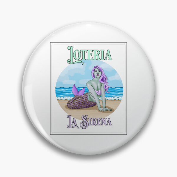 Item preview, Loteria - La Sirena designed and sold by bigolclown.