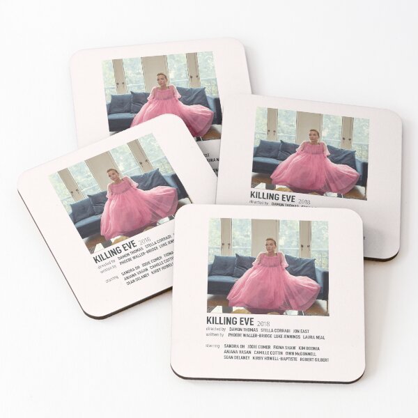 Item preview, Killing Eve (Pinkish Background) designed and sold by shreya17.