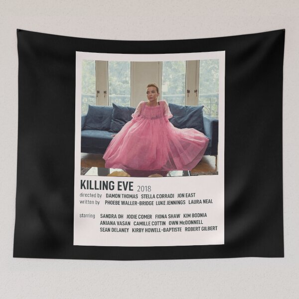 Item preview, Killing Eve (Pinkish Background) designed and sold by shreya17.