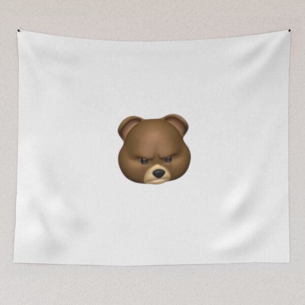 Item preview, Angry Memoji Bear designed and sold by sabahnaveed.