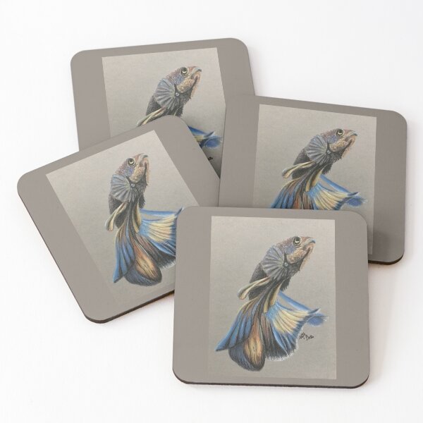 Item preview, Orange Blue Betta Fish | betta lover designed and sold by NathBros.