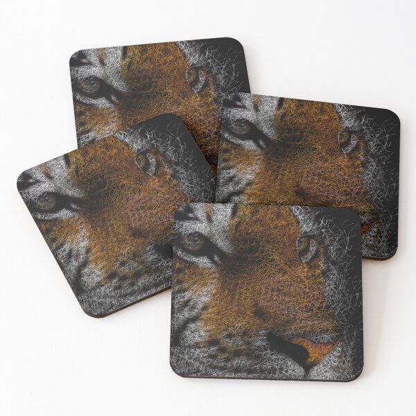 Item preview, Cool tiger scribble art designed and sold by DopeDesign111.