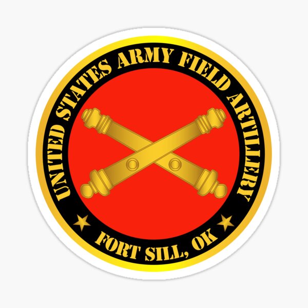 Item preview, Army - US Army Field Artillery Ft SIll Ok w Branch designed and sold by Military Insignia Products.