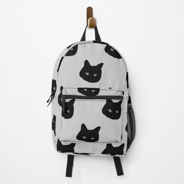 Item preview, poorly drawn black cat designed and sold by Pink Ribbon.