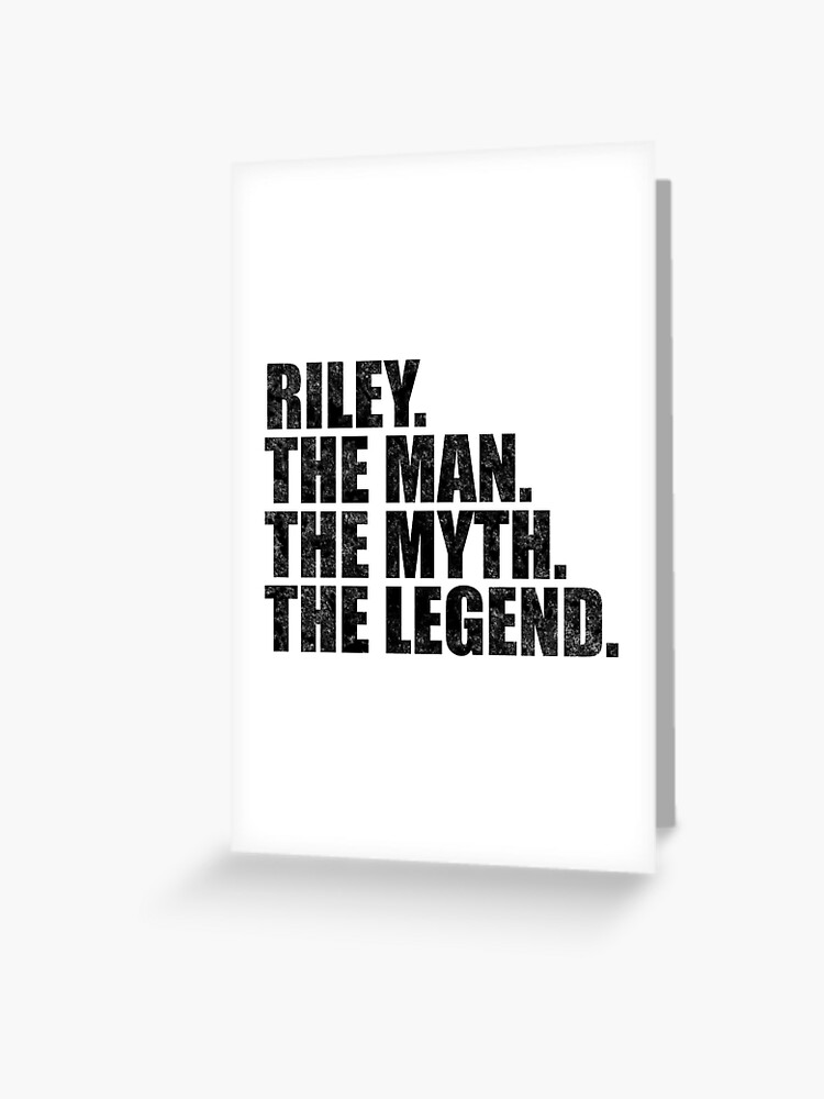 Riley Name | Greeting Card