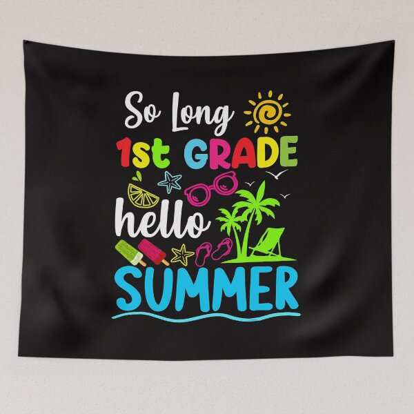 Item preview, So Long 1st Grade Hello Summer Last Day Of School Funny designed and sold by carentifnp38.