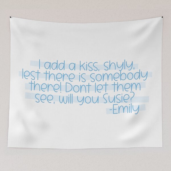 Item preview, Emily Dickinson Letter to Sue designed and sold by rissidesigns.