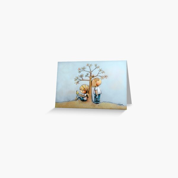 stop and smell the flowers Greeting Card