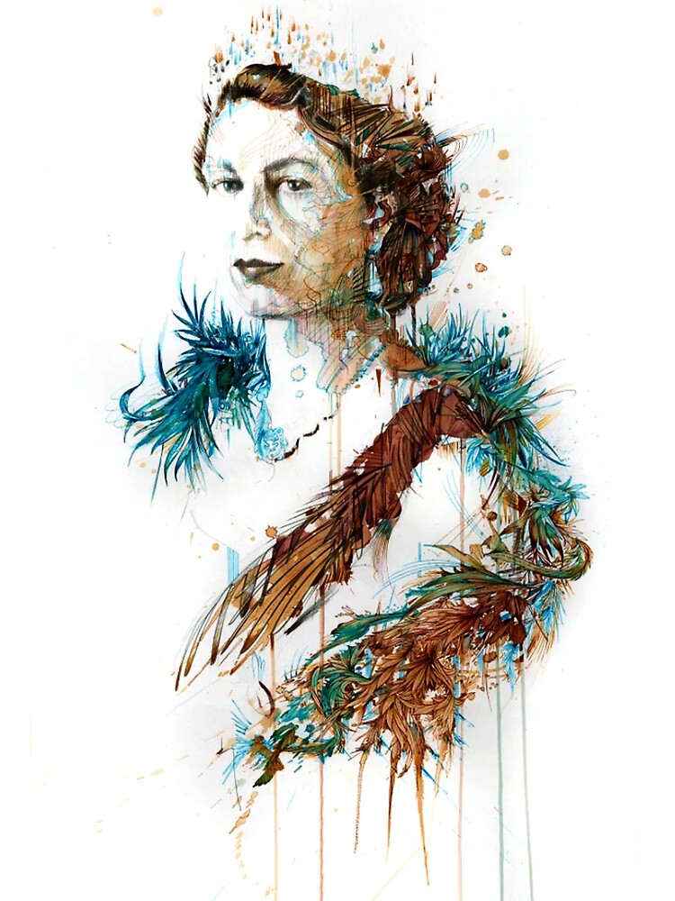 "Queens Art watercolor, AFTERNOON TEA WITH THE QUEEN" Poster for Sale