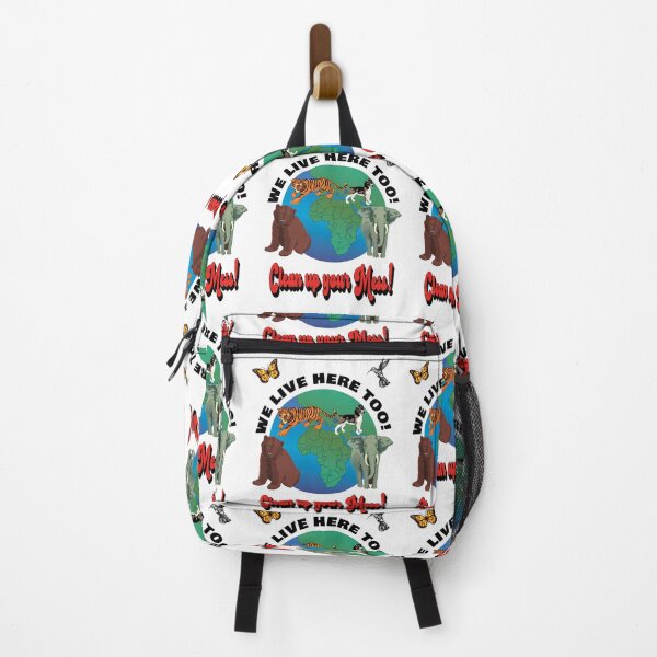 Item preview, Animals live here too! Clean up your mess! Earth Day April 22 designed and sold by TJHstudio.