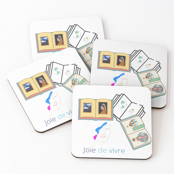Item preview, Joie de vivre  designed and sold by Puns-N-Such.
