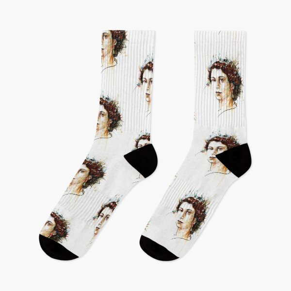 Item preview, Queens Art watercolor, TEA WITH THE QUEEN designed and sold by Glenclo1.