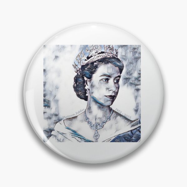Item preview, Queens Art watercolor, The Queens Platinum Jubilee 2022 Original Sketched Design designed and sold by Glenclo1.