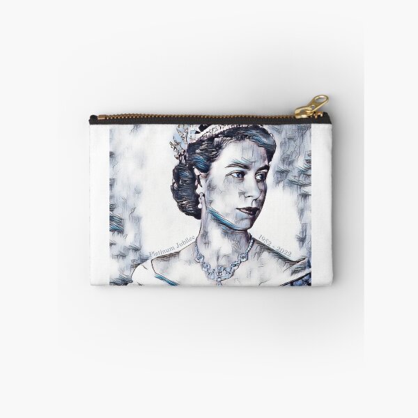 Item preview, Queens Art watercolor, The Queens Platinum Jubilee 2022 Original Sketched Design designed and sold by Glenclo1.