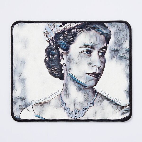 Item preview, Queens Art watercolor, The Queens Platinum Jubilee 2022 Original Sketched Design designed and sold by Glenclo1.