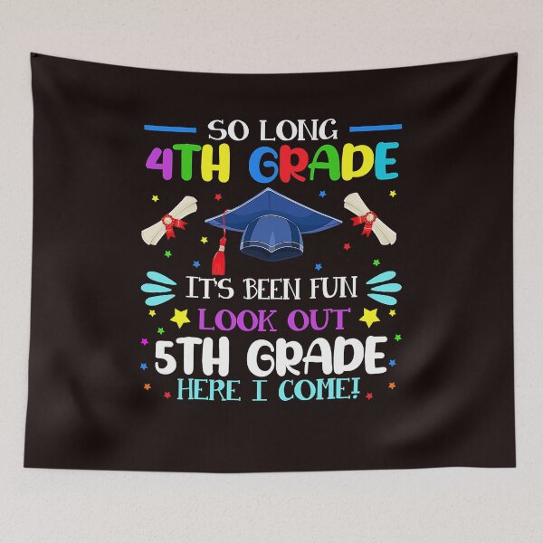 Item preview, So Long 4th Grade Look Out 5th Grade Here I Come Graduate  designed and sold by carentifnp38.