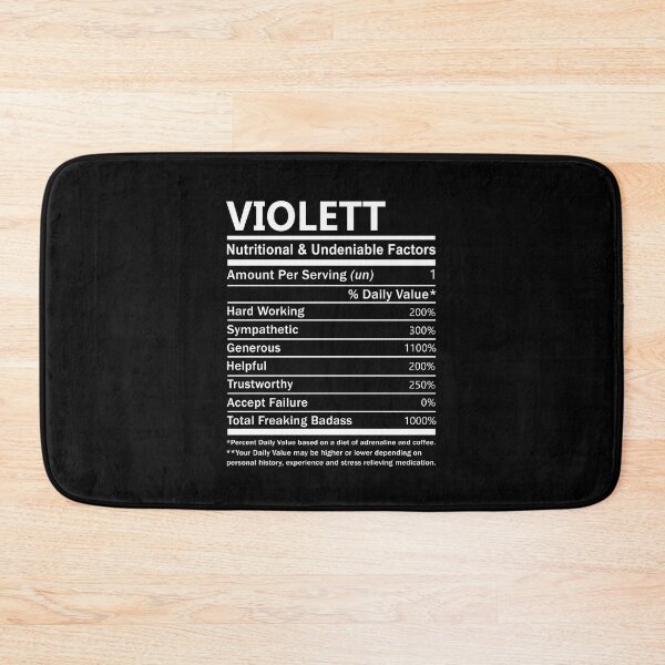 Artikelvorschau, Violett Namens-T-Shirt - Violett Ernährungs- und unbestreitbare Faktor-Geschenkartikel-T-Stück entworfen und verkauft von wardorion9.
