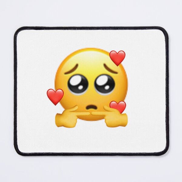 Item preview, Shy Emoji with Hearts designed and sold by sabahnaveed.