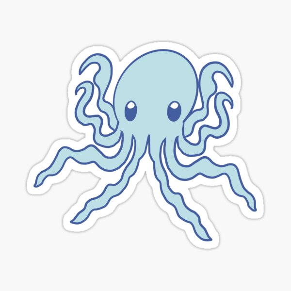 Happy Kraken Sticker