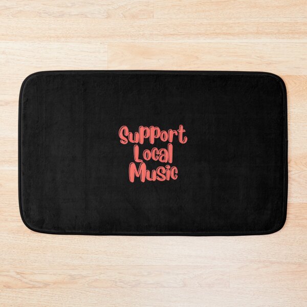 Item preview, Bright Coral Support Local Music designed and sold by Pink Ribbon.