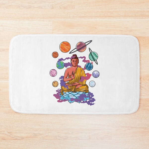 Item preview, Men Women Buddha Magic Mushroom Meditation Psychedelics designed and sold by BobbieVonRueden.