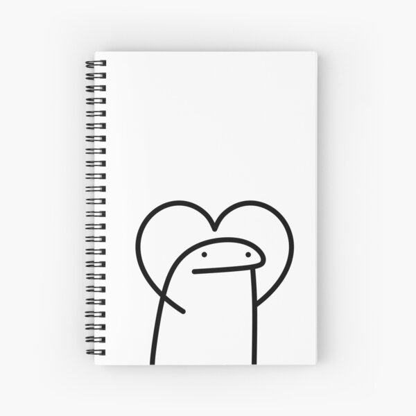 Confused Flork meme Spiral Notebook for Sale by onlyheba in 2023