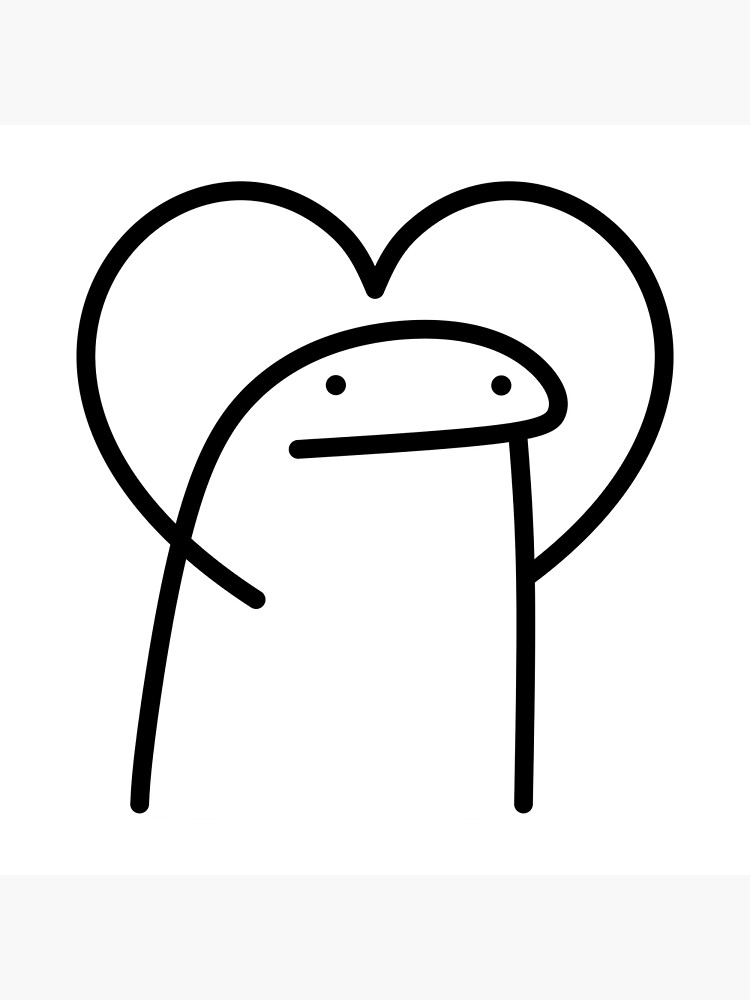 Set of Flork meme stickers | Greeting Card